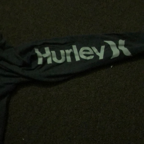 Hurley light long sleeve with hood and front pouch - Picture 2 of 4